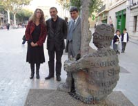 Jaume Plensa cedeix tres escultures al municipi